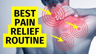 Best Exercises to Relieve Neck Shoulder and Upper Back Pain  Routine [upl. by Rowley794]