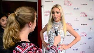 Jordyn Jones Interview at Sweet 16 Birthday Party [upl. by Serle213]