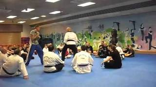 Training at a Bill Superfoot Wallace Seminar [upl. by Vatsug]