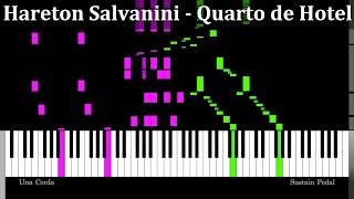 Hareton Salvanini  Quarto de Hotel  Piano Tutorial【Synthesiastyle】 [upl. by Apgar155]