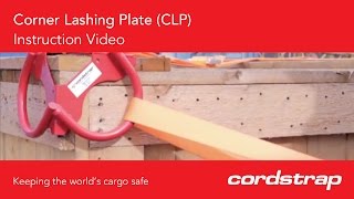 Cordstrap  15 Corner Lashing Plate CLP [upl. by Niletac]