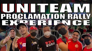 VIP TREATMENT SA UNITEAM PROCLAMATION RALLY ThinkingPinoyPH TEAMBNKTV SangkayJanjanTV [upl. by Woll880]