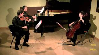 Enrique Granados Piano Trio op 50 4 Finale [upl. by Eimat]