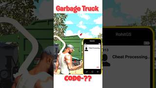 Garbage Truck cheat code in Indian bike driving 3d  Indian bike driving 3d new update shorts [upl. by Erleena]