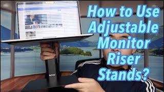 BoYata Monitor Riser Stand Review Worth it [upl. by Akimrehs]