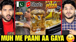 Indian Reaction on Pakistan Street Food Shorts ft Anas Faisal [upl. by Islaen857]