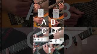 4 CHORD PROGRESSIONS [upl. by Lamont565]