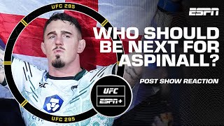 Should the UFC look to book Tom Aspinall vs Jon Jones or Stipe Miocic  UFC 295 Post Show [upl. by Eirelam]