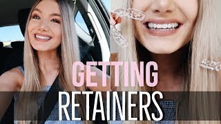 GETTING RETAINERS AFTER BRACES [upl. by Tia]