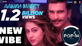 SIMMBA Aankh Marey Lyrical  Ranveer Singh Sara Ali Khan  Tanishk Bagchi Mika SinghNehaKumar S [upl. by Shakespeare]