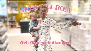 FIXAR BALKONGEN  Vlogg [upl. by Slerahc]