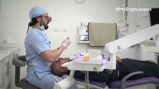 MyErgoLoupes  Ergonomic Loupes Dentist Review  Dr Sergio Halloun [upl. by Newmann]