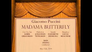 Puccini MADAMA BUTTERFLY Grigorian Tetelman DeShong Meachem Zhang 11052024 [upl. by Cutcheon646]