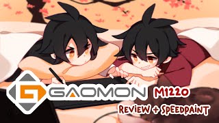 GAOMON M1220  ReviewSpeedpaint [upl. by Karon]