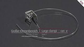 Montagehilfe für geschnittene Dachpfannen NEU Die optimierte Grat und Kehlklammer 513 von FOS [upl. by Tisha]