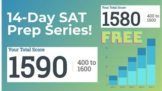 Day 2 of 14 SAT Prep Lessons By a 1590 SAT Scorer SAT Writing Rules Reading Strategies and Math [upl. by Eniamrej]