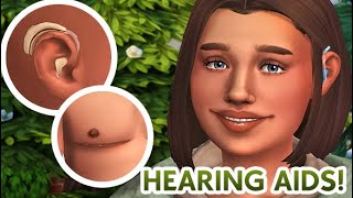 NEW Sims 4 Medical Wearable UPDATE ⚕️🦻 [upl. by Serra]