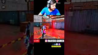 Free fire rg gamer in live reaction 😁😁 shorts funny video [upl. by England]