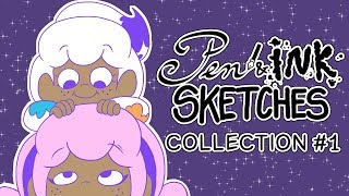 Pen amp Ink Sketches Collection 1 Ep 1  4 [upl. by Lorena563]