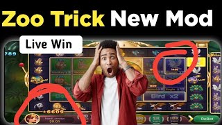 Zoo Game Trick Working Live Win Proof  3Patti Mod Apk [upl. by Mik]