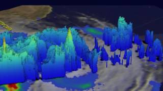 Here’s what Tropical Storm Dineo looks like in 3D [upl. by Monty625]