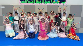 Chogada tara  Navratri special  dandiya choreography laurels school… [upl. by Nohsar]