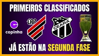 COPINHA  ATHLETICO e CEARÁ passam de fase  FLAMENGO e BOTAFOGO vencem  VASCO tropeça [upl. by Jen]