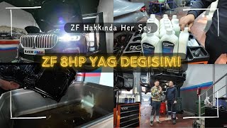 ZF8HP BMW Yağ Değişimi Hakkında Her Şey  15lt Yağ  Filtre  Sıcaklık vs  730i Zf Oil Change [upl. by Arraek]