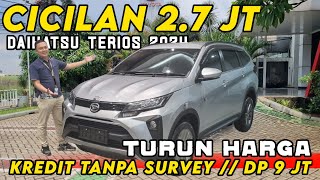 DAIHATSU TURUN HARGA‼️REVIEW DAIHATSU TERIOS 2024 TERBARU MOBIL MURAH CICILAN 2 JUTAAN [upl. by Norry]