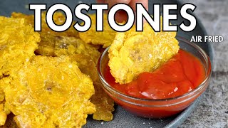 Crispy amp Easy Air Fryer Tostones The Ultimate Plantain Recipe [upl. by Areem806]