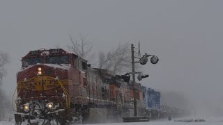 Trains in the Snow [upl. by Edge]