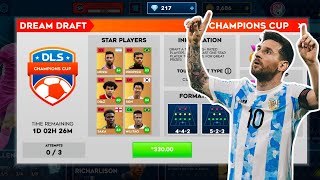 THE GREAT DREAM DRAFT WIN WITH MESSI  DLS 24 F T G HD BRO R2G [upl. by Waters]