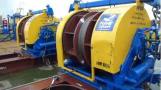 Winches Maintaining Constant Tension on a Vessel [upl. by Sprague993]