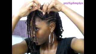 braided up pin curl do [upl. by Cristiano]