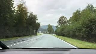 Driving from Obertraun to Salzburg Austria [upl. by Hamehseer]