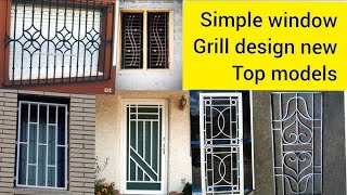 Simple Window Grill Design New Top Model [upl. by Eiro948]