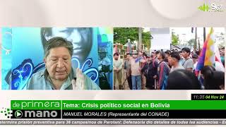 Crisis político social en Bolivia [upl. by Bowden]