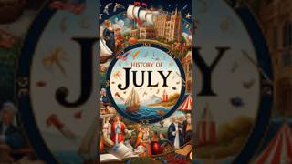 The History of July shorts subscribe facts calendar history [upl. by Freddi]