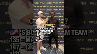 Terence Crawford builds his USA Boxing Dream Team 🇺🇸 boxing olympics [upl. by Tarrance]