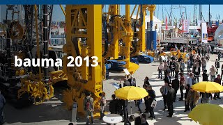 BAUER Maschinen GmbH – bauma 2013 [upl. by Fronniah]