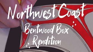 Northwest Coast Bentwood Box Rendition Pt 1 [upl. by Sucy]