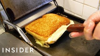 Murrays Cheese Makes The Best Grilled Cheese In NYC [upl. by Anoyi]