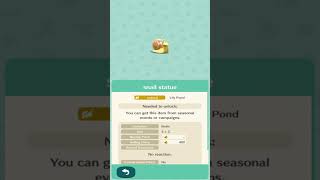 Catalog Animal Crossing Pocket CampLily Pond [upl. by Bartle674]