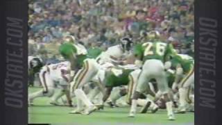 1983 Bluebonnet Bowl  Oklahoma State vs 20 Baylor  2nd Half [upl. by Aracot]