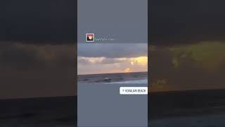 pranavdiaries2022 kovalambeach shortsvideo chennai sunrise morningvibes tamilnadu [upl. by Annavoj796]