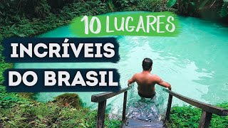 10 Lugares Incríveis do Brasil [upl. by Hadias]