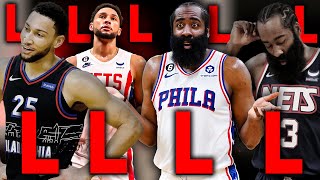 SOMEHOW Everyone Has Lost The Ben Simmons James Harden Trade [upl. by Nnyleimaj816]