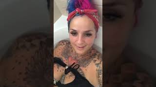 livestream mit sexykleid in der badewanne [upl. by Xylina]