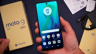 Motorola Moto G 5G 2024 Unboxing HandsOn amp First Impressions [upl. by Anilave]