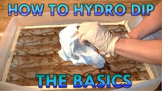 How To Hydro Dip Tutorial  The Basics [upl. by Nauwtna]